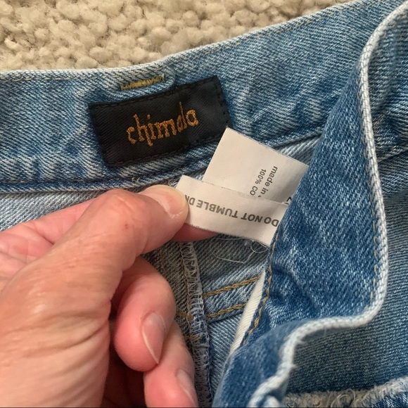 Chimala Japanese Selvedge Light Wash Cut Offs - Picture 3 of 8